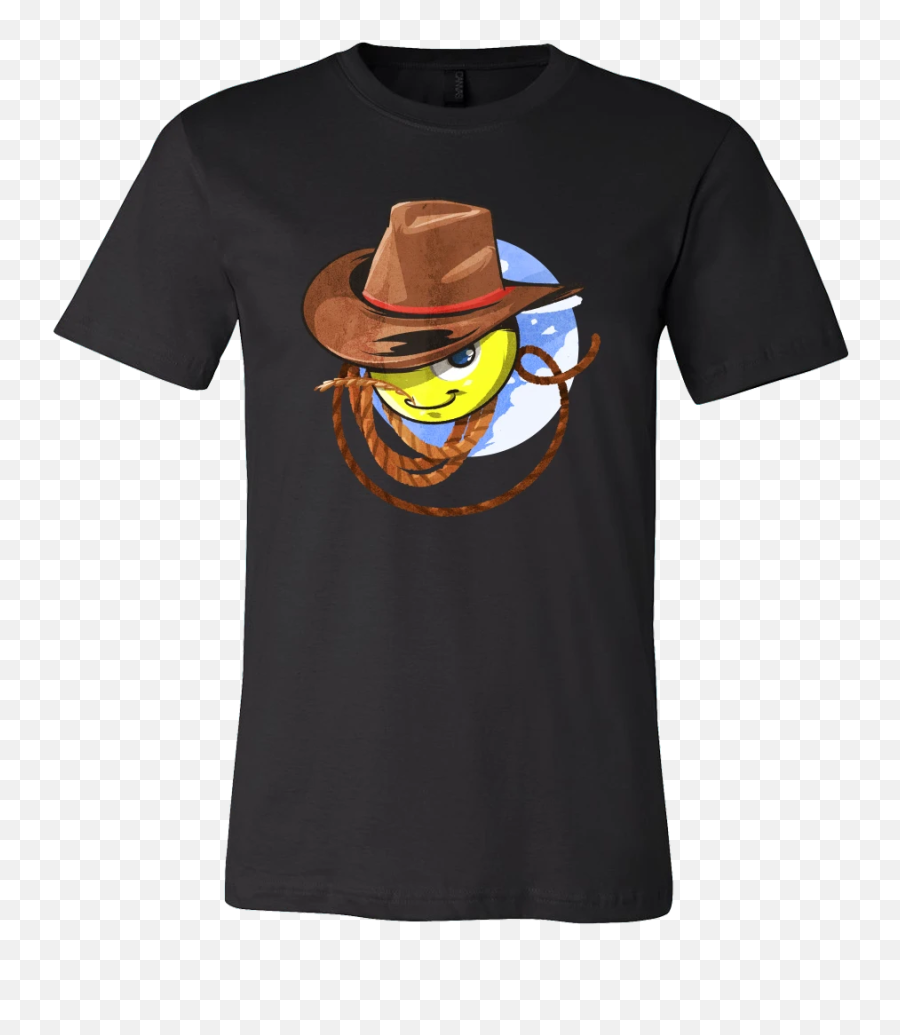 Cowboy Rodeo Yeehaw Emoji Cartoon Funny - Love Animals With Sauce On Them,Sombrero Emoji