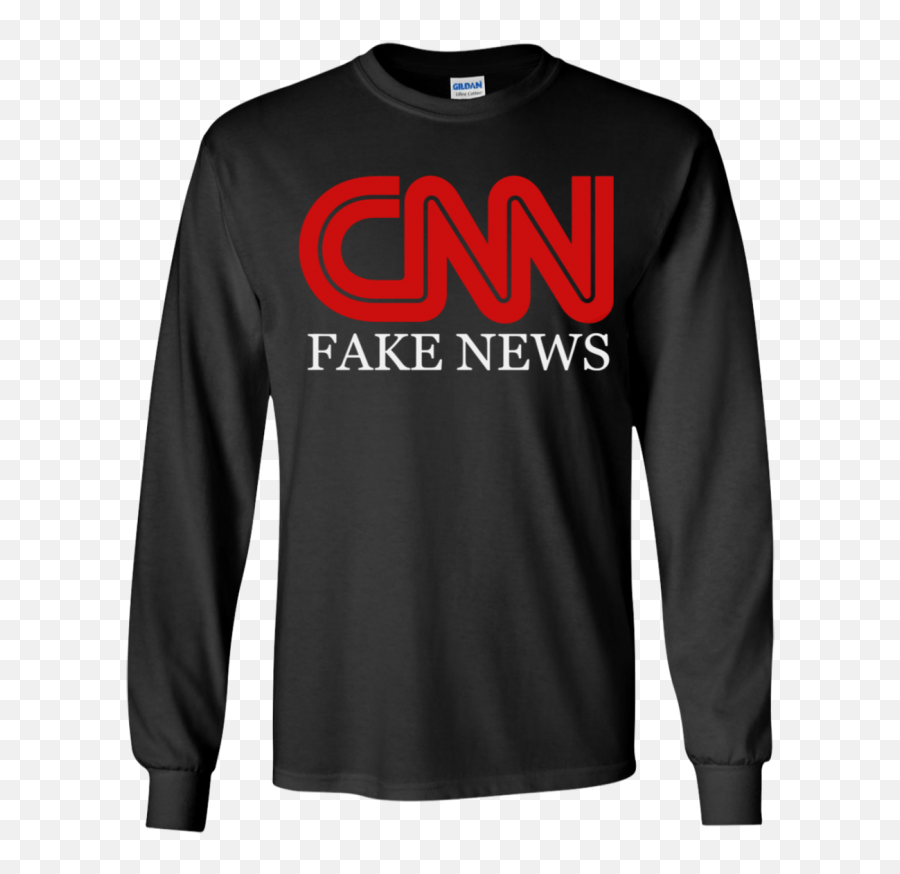 Cnn Fake News Funny T Shirt Youth Ls Shirt Goatsshirt Store Emoji,Fake News Emoji