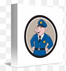 Pigs clipart police Transparent FREE for - Police Officer Emoji