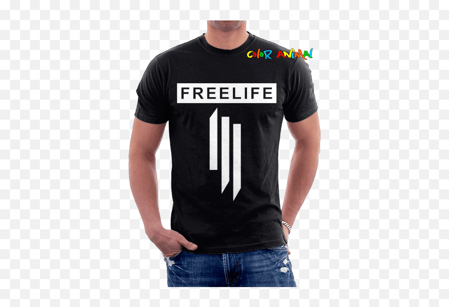 Skrillex Freelife - T Shirt Emoji,Skrillex Emoji