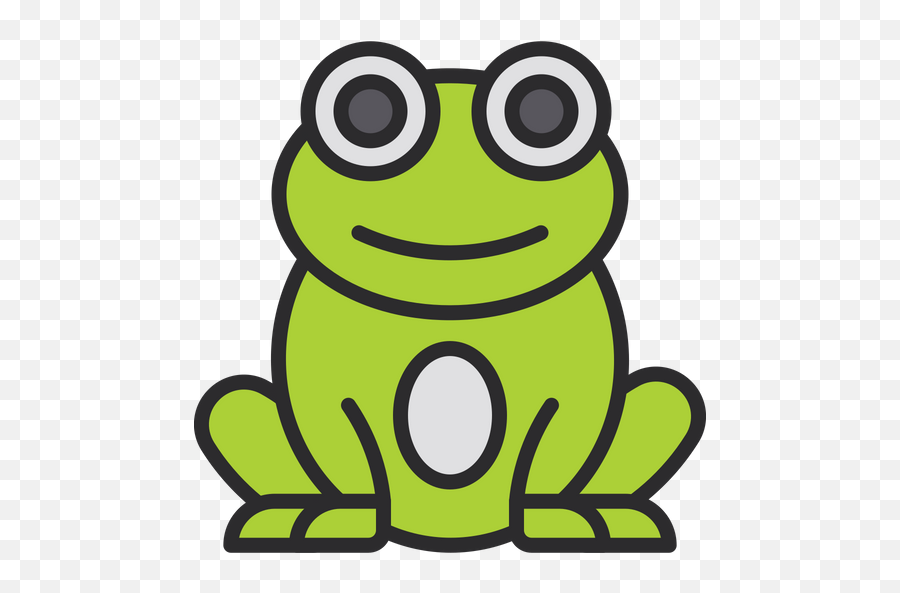 Frog Icon Of Colored Outline Style - Available In Svg Png Bufo Emoji,Centipede Emoji