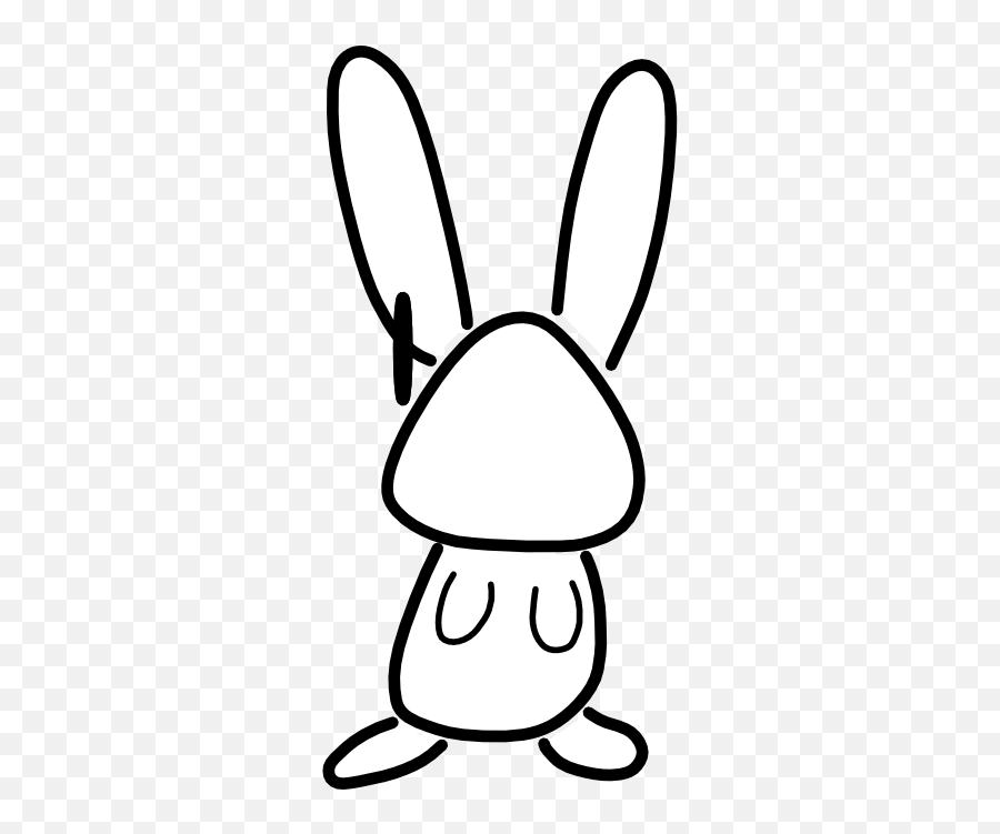 Free Bunny Ears Clipart Black And White Download Free Clip - Angry Rabbit Clipart Black And White Emoji,Woman With Bunny Ears Emoji
