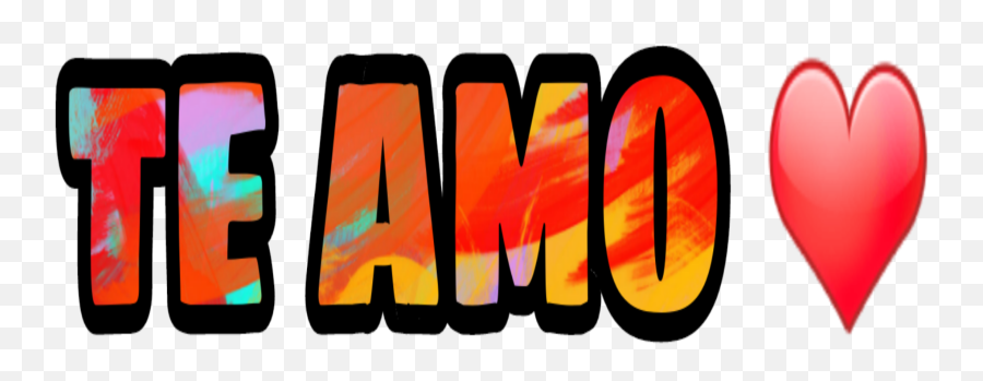 Te Amo - Heart Emoji,Te Amo Emoji