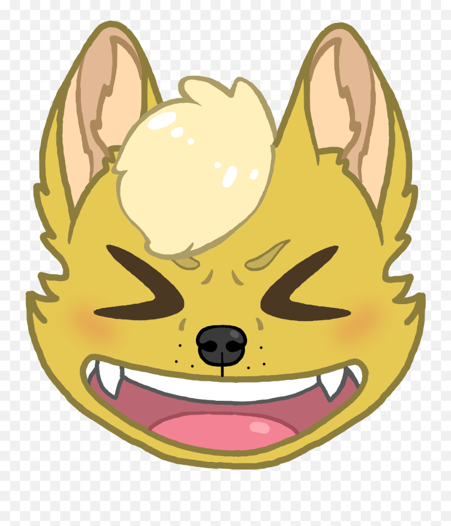 The Laughing Werewolf - Cartoon Emoji,Werewolf Emoji