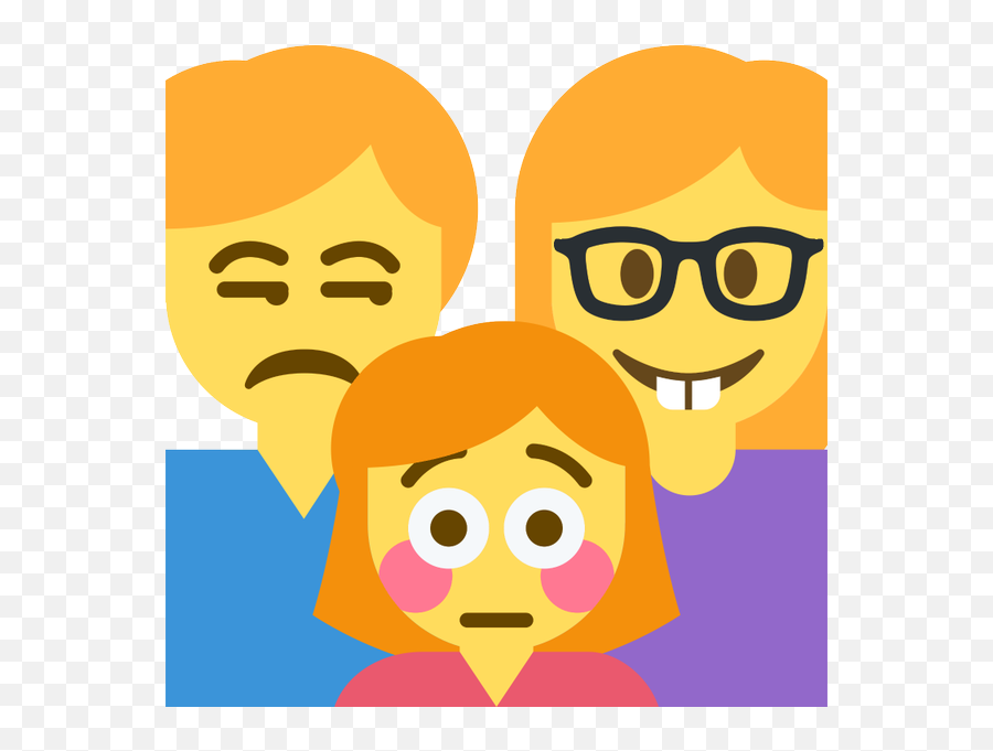 Emoji Face Mashup Bot On Twitter U200du200d Family Man - Happy,Nerd Emoji