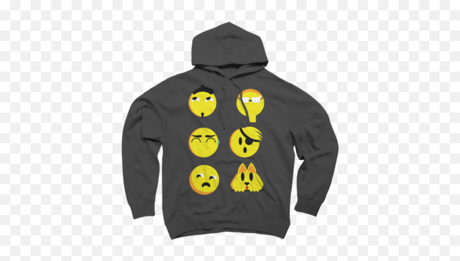 New Grey Art Styles Pullover Hoodies Design By Humans - Hoodie Emoji,Bigfoot Emoji