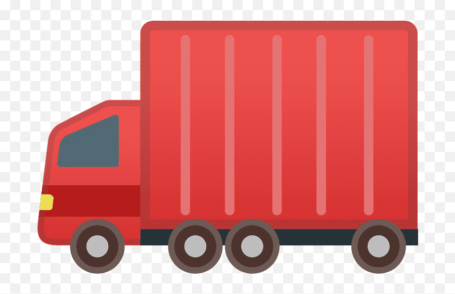 Articulated Lorry Emoji Clipart - Lorry Emoji,Ambulance Emoji