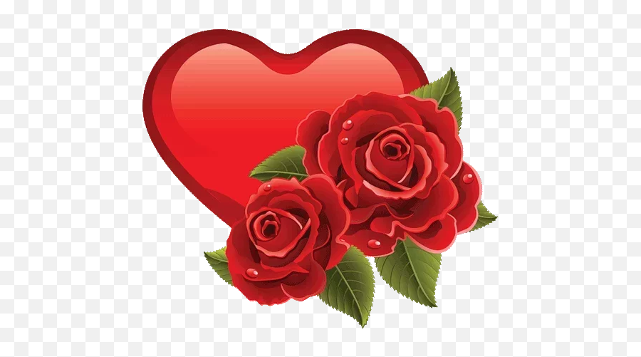 Heart Rose Transparent Png Png Mart - Heart And Red Rose Emoji,White Rose Emoji