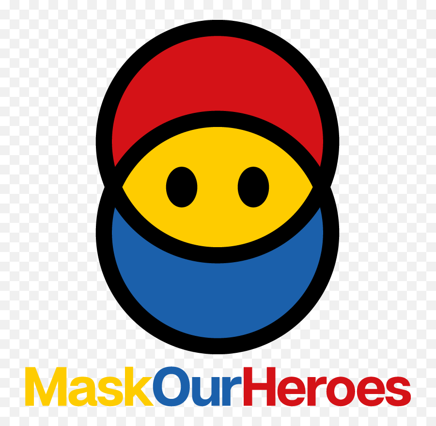 Mask Our Heroes 2020 - Supported Giving Dot Emoji,Emoticon Mask