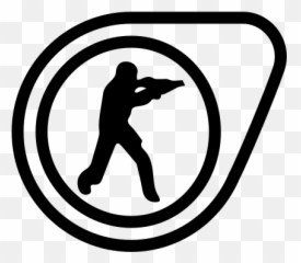 Counter Strike Source Icon - Cs Logo Png Emoji