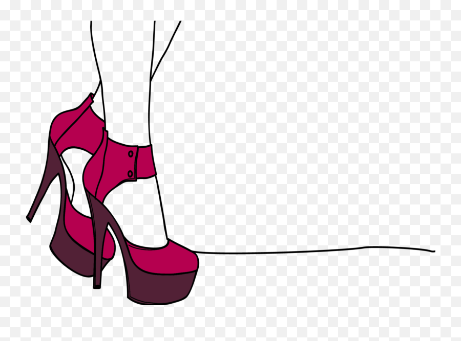 Mq Red Shoe Shoes Vector Highheel - Shoe Vector Png Emoji,High Heel Emoji