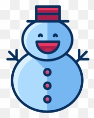 Man Snow Snowman Winter Icon Emoji