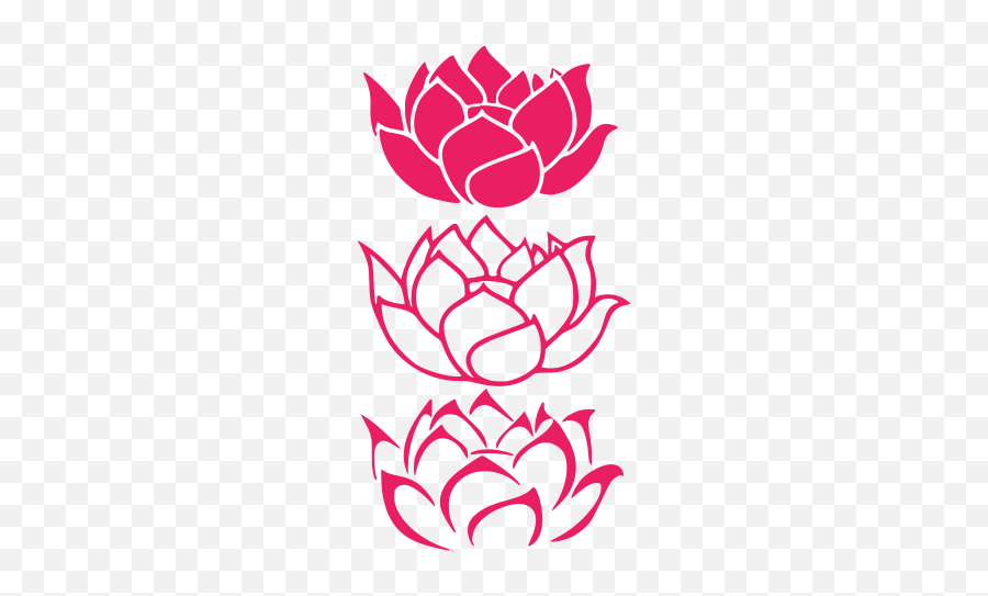 Free Svg Image Icon - Open Lotus Tattoo Small Emoji,Lotus Flower Emoji