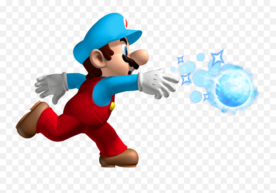 Super Mario Bros - New Super Mario Bros U Ice Mario Emoji,Emoji Mii