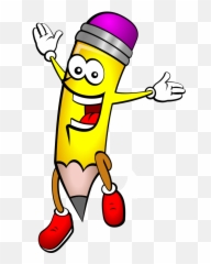 Clipart - Cartoon Pencil Clipart Emoji,Pencil Emoticon