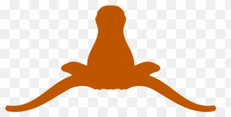 Longhorn Svg Upside Down Picture - Texas Longhorns Emoji