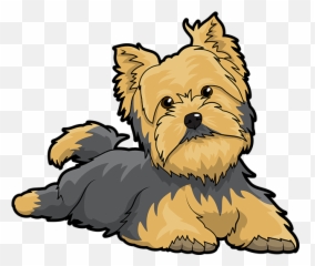 Yorkie Emojis For Dog Lovers Messages Sticker 8 - Yorkie Dog Clipart,Dog Emojis