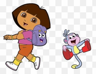Cliparts Free Download Clip Art - Dora The Explorer And Backpack Emoji,Monday Emoticons