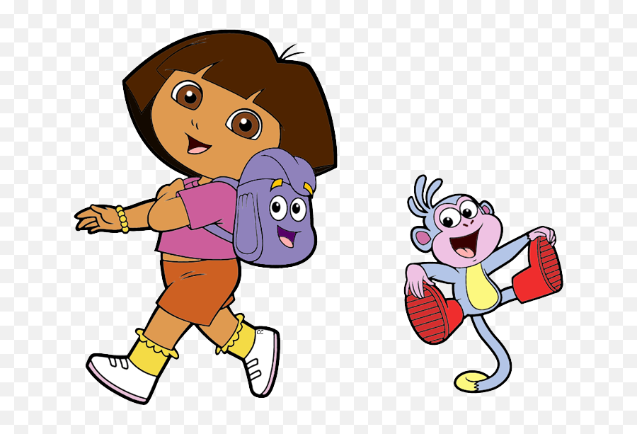 Cliparts Free Download Clip Art - Dora The Explorer And Backpack Emoji,Monday Emoticons