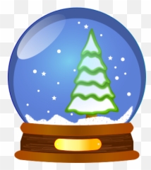 Snow - Snow Globe Clipart Emoji,Snow Globe And Cookie Emoji