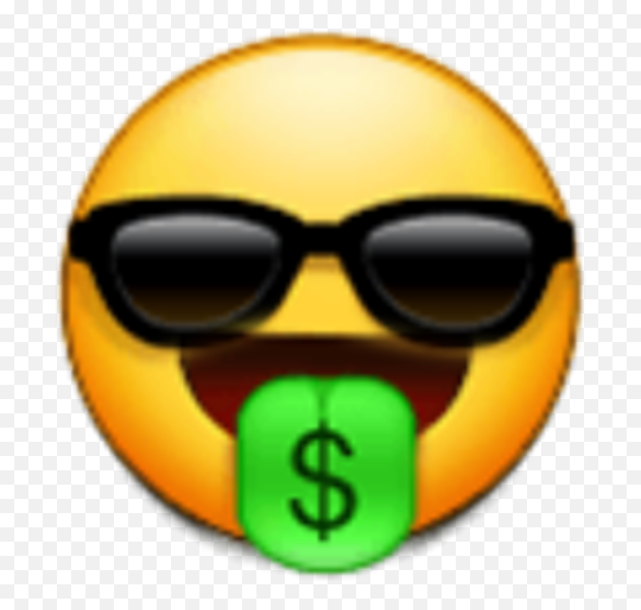 Emoji Create Change Glases Cash - Smiley,Cash Emoji