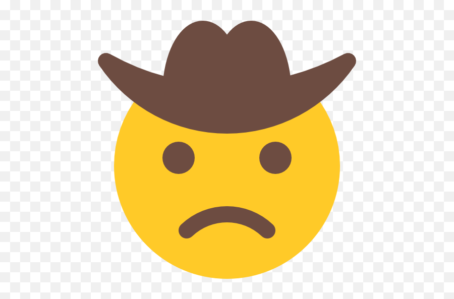 Cowboy - Imagenes De Vaqueros Caricaturas Tristes Emoji,Emoji Cowboy