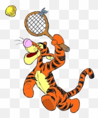Tennis Character Clip Art Danasokh Top - Clipartix Animal Playing Tennis Clipart Emoji,Tennis Emoji