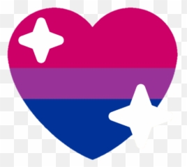 Heart Sparkles Bisexual - Bisexual Heart Transparent Background Emoji,Sparkle Emoji