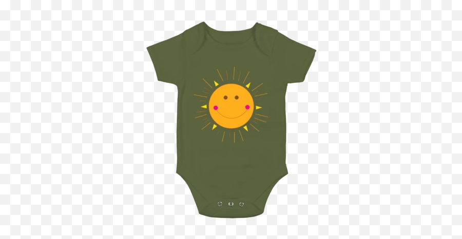 Sunshine Baby Bodysuit - Nice Deal 4u Smiley Emoji,Sunshine Emoticon