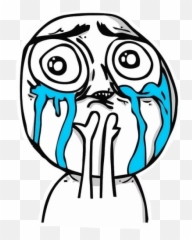 Troll Face Stikers Pack For Imessage - Happy Crying Meme Emoji,Trollface Emoji