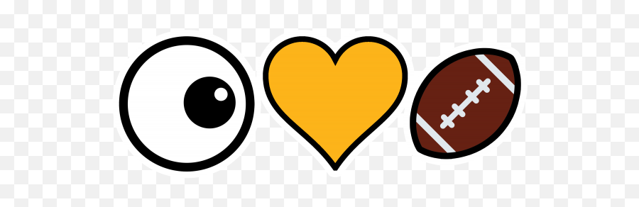 Wp I Love Football Yellow Emoji - Girly,Yellow Emoji