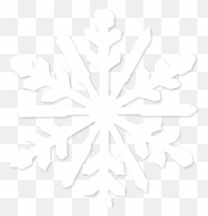 Download Snowflake Png Elephant Clipart - White Transparent Emoji