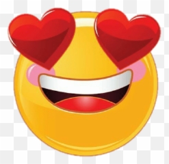 Emojis Love - Smiley Face With Heart Eyes