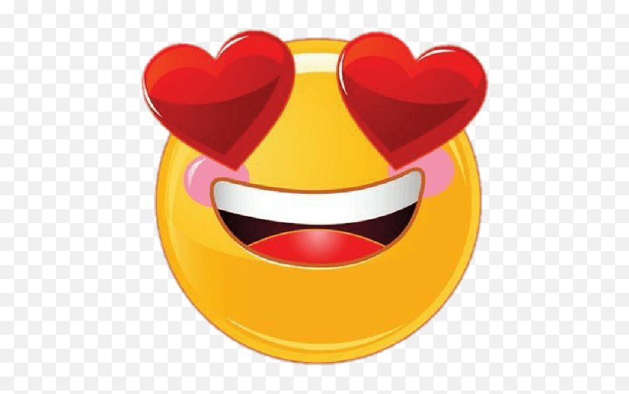 Emojis Love - Smiley Face With Heart Eyes Emoji,Emojis Love
