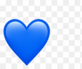 Heart Hearts Smile Love Sticker - Emoji Iphone Corazon Azul
