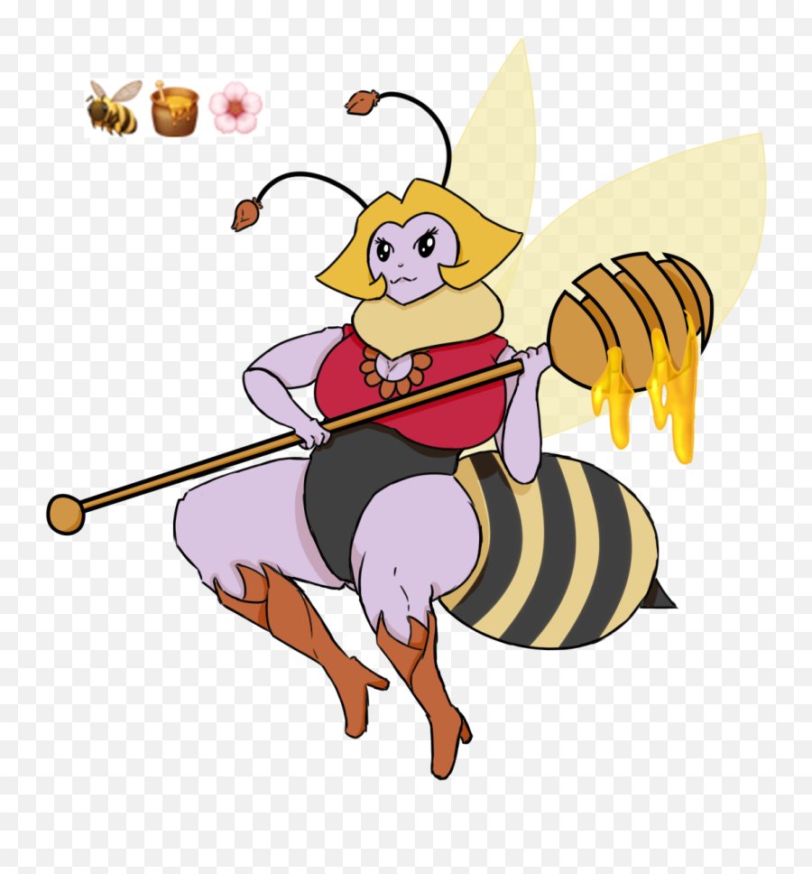 Beegirls Hashtag - Fictional Character Emoji,Emoji Bee