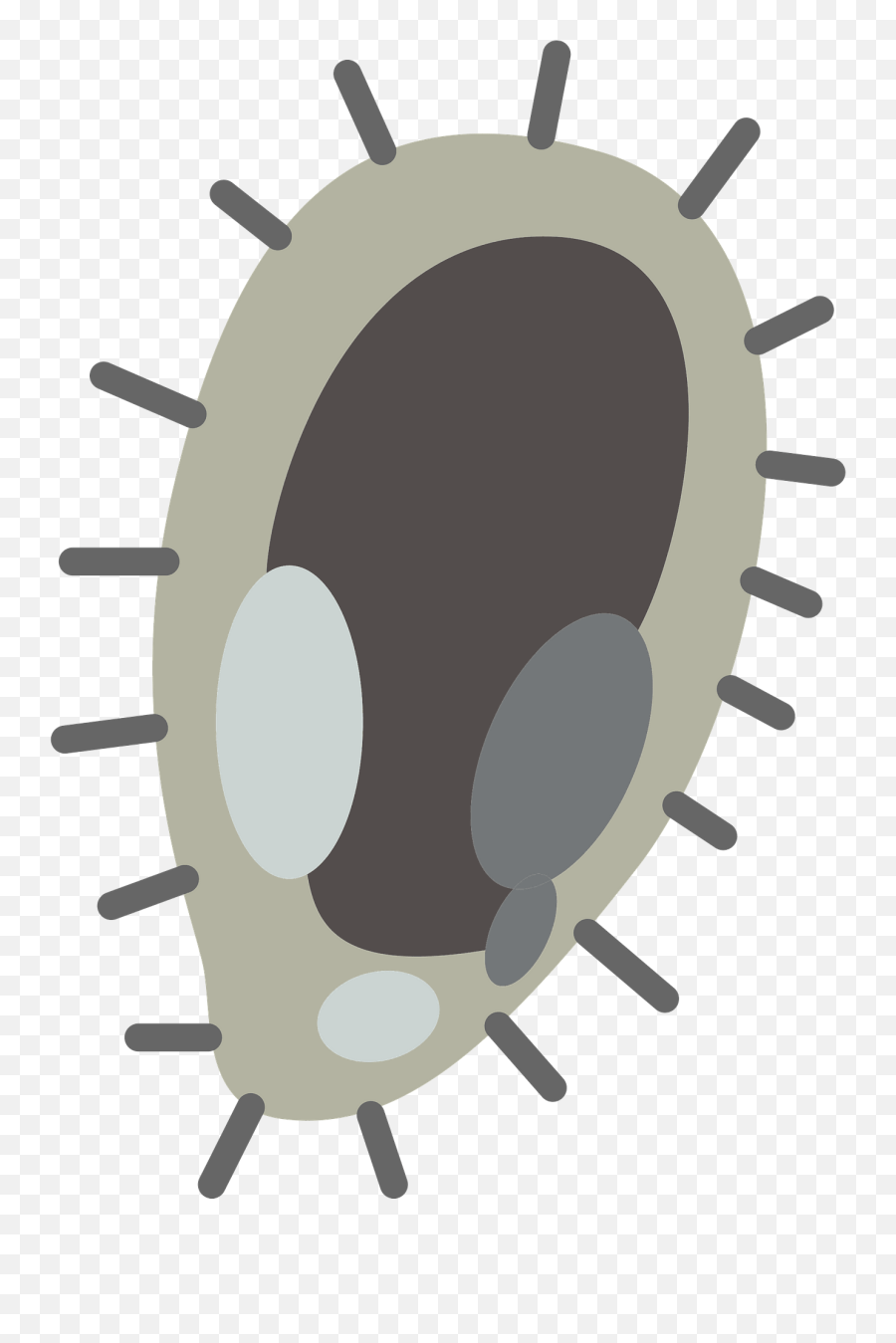 Single Cell Microorganism Clipart - Dot Emoji,Amoeba Emoji