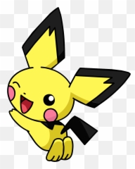Anime Pokemon Transparent Png - Pichu Emoji