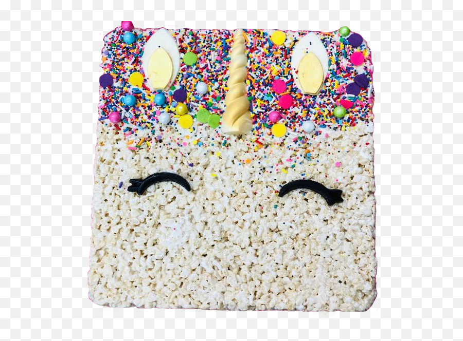 Unicorn Rice Krispy Cake - Mobile Phone Case Emoji,Unicorn Emoji Cake