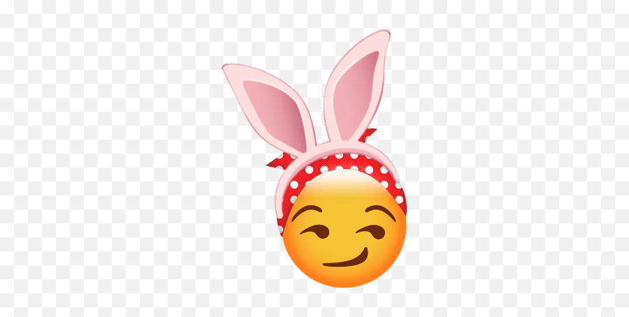 Bunnyears Emoji Ftestickers - Successful Emoji,Bunny Ears Emoji