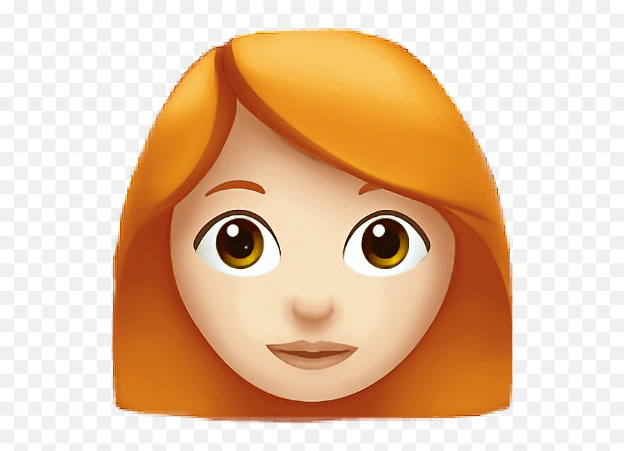 Emojis Emoji Pelirroja Peliroja Redhead - Red Hair Girl Emoji,Red Head Emoji