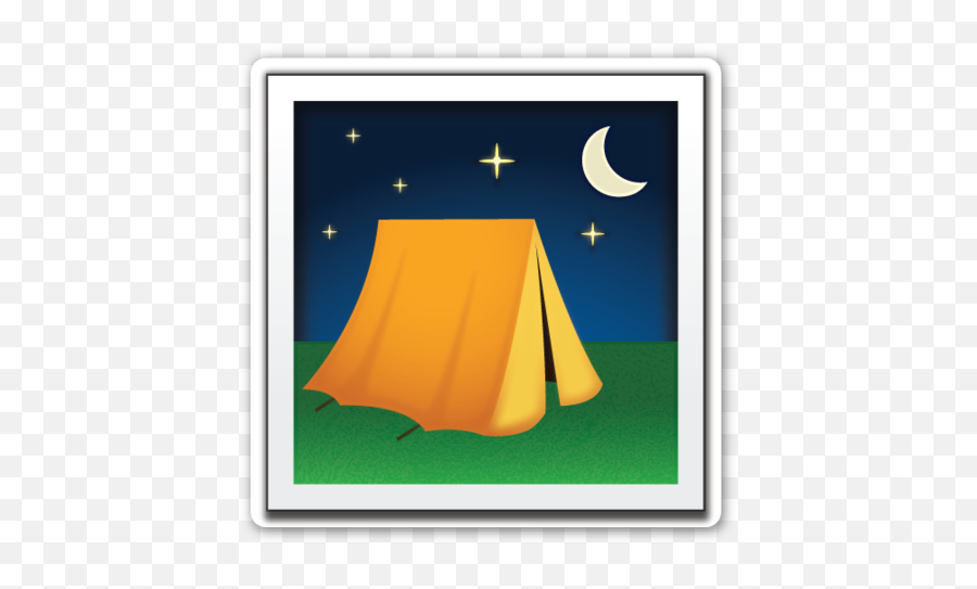Emoji Stickers - Emoticons Tent,Cabin Emoji