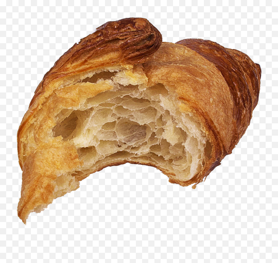 Croissant Bitten Butter Croissant - Bitten Croissant Transparent Emoji,Cute Emoji Cakes