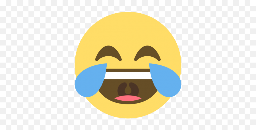 Laughing Face Emoji Clipart - Laugh Emoji Vector,Deep Fried Laughing ...