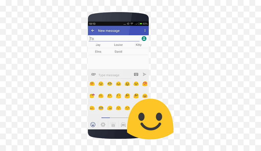 Kk Sms - Smiley Emoji,Emoji Message