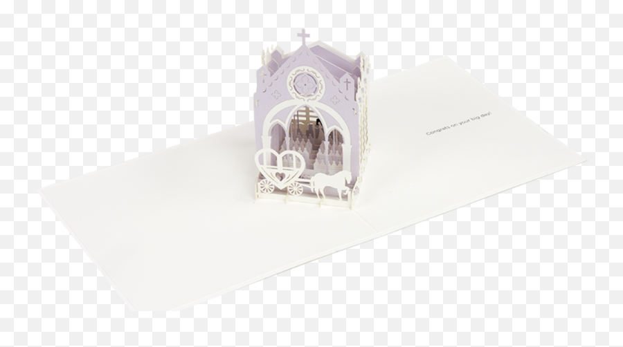 Wedding Church Pop Up Card - Cathedral Emoji,Cuckoo Emoji