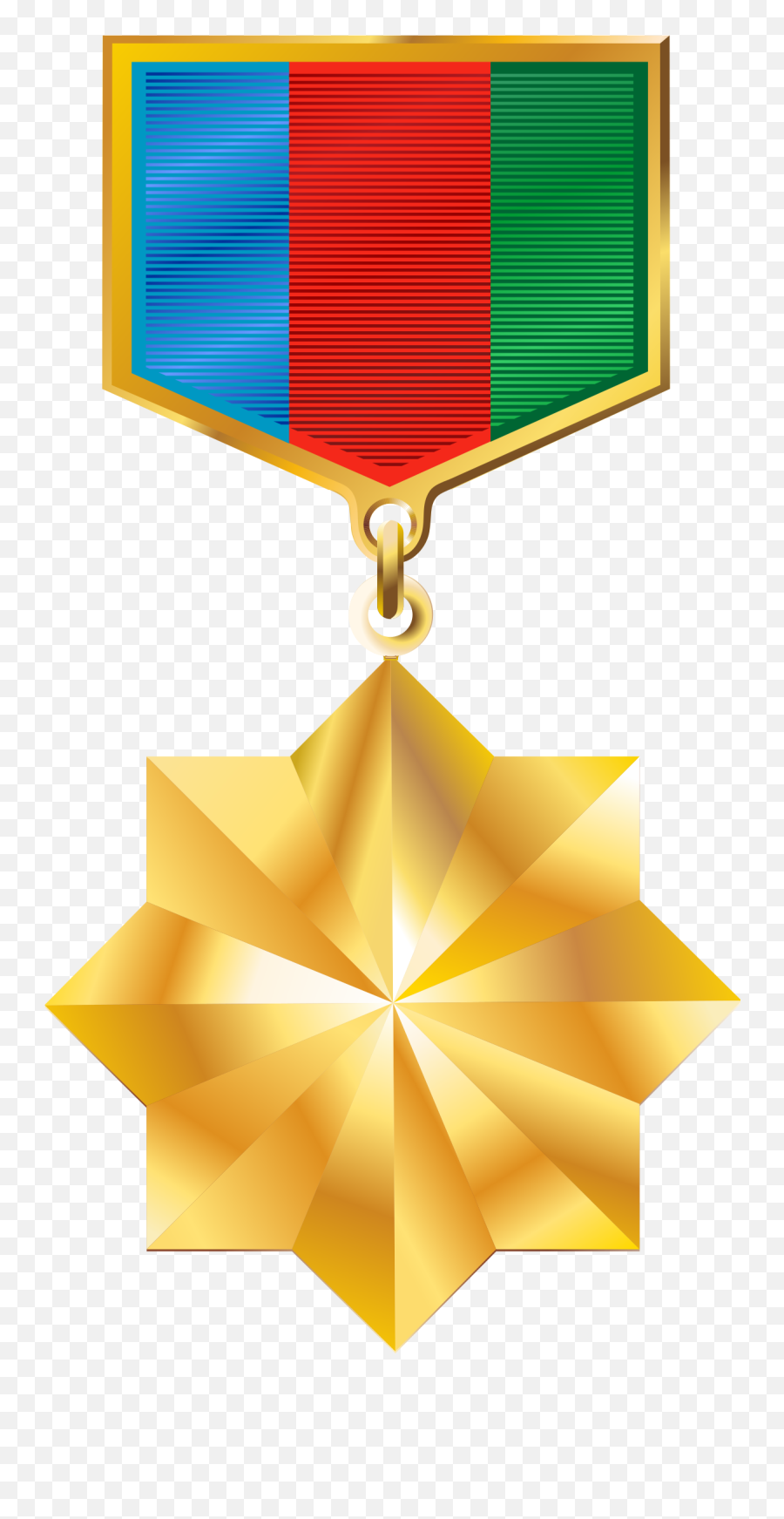 1917 Medal Free Clipart - National Hero Of Azerbaijan Emoji,Gold Medal Emoji