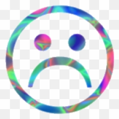 Sadface Png - Vaporwave Sad Face Gif Emoji,Pleading Face Emoji