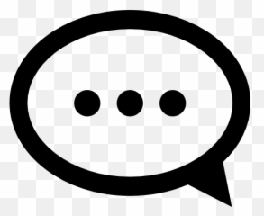 Speech Bubble With Ellipsis - Png Emoji