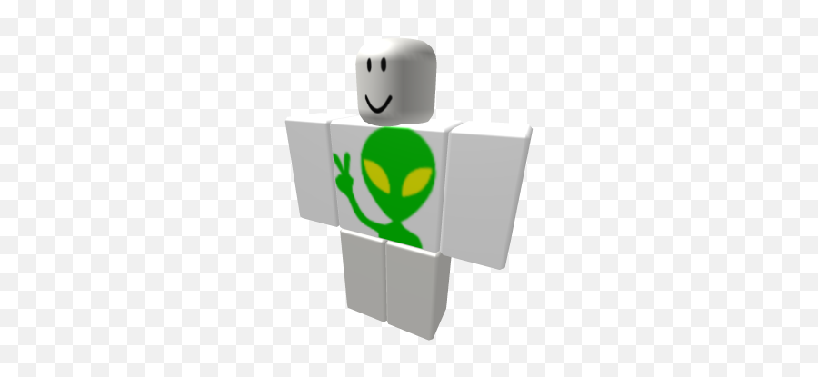Alien With Ufo Shirt - Trash Gang Roblox Shirt Emoji,Ufo Emoticon
